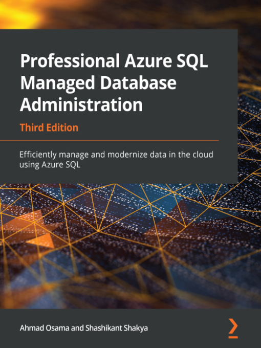 Cover image for Professional Azure SQL Managed Database Administration